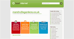 Desktop Screenshot of marshvillagardens.co.uk