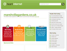 Tablet Screenshot of marshvillagardens.co.uk